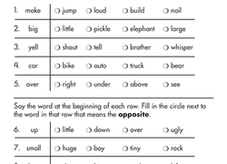 Synonyms And Antonyms Worksheets Education Com Synonyms And Antonyms Antonyms Parents As Teachers