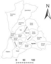 Map Of Anambra State Nigeria Showing 21 Local Government Areas Download Scientific Diagram