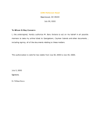 This wikihow will show you how write a letter of authorization. 46 Authorization Letter Samples Templates á… Templatelab