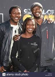 Download This Stock Image Edwin Hodge Sister Briana Hodge Aldis Hodge Cartoon Network Hall Of Game Awards Held At Aldis Hodge Cartoon Network Black Actors