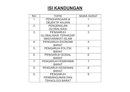 Impak globalisasi dan pengantarabangsaan pendidikan ketika ini sudah mulai difahami dan pelan tindakan telah pun digubal untuk menangani isu dan cabaran yang bakal timbul. E Folio Globalisasi Pengajian Islam Pages 1 14 Flip Pdf Download Fliphtml5