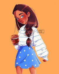 Sara ahmed (@sarra_art) • instagram photos and videos. Sara Faber On Instagram Swipe For Details Still Waiting Impatiently For Warmer Days Illustration Girls Cartoon Art Girly Art Cartoon Girl Drawing