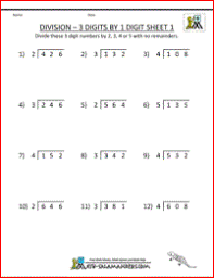 Free Division Worksheets 4th Grade Math Worksheets 3rd Grade Math Worksheets Math Division Worksheets