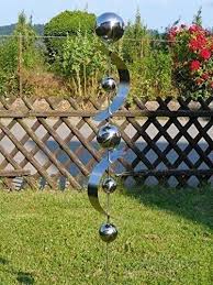 Edelstahlstele Design Nr 20 Gartenstecker Aus Edelstahl Nr Design Edelstahlstele Edelstahl Gartenstecker Garten Deko Edelstahlkugeln