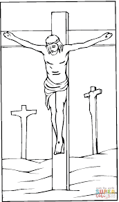 Support us by sharing the content, upvoting wallpapers on the page or sending your own background. Jesus On Cross Coloring Page Coloring Home