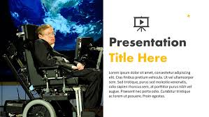 Maybe you would like to learn more about one of these? Dr Stephen Hawking Google Slides Themes And Powerpoint Template Download Free Powerpoint Ppt