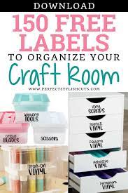 Here i'll keep an up to date list of which digital carts and/or projects are currently free in cricut craft room and cricut design space. 150 Free Labels To Organize Your Cricut Craft Room Cricut Craft Room Craft Room Cricut Projects Vinyl