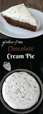 How to make keto sugar free double chocolate custard pie the base crust is child's play: Gluten Free Chocolate Cream Pie