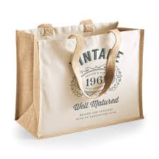 ** ££££ ** vlogmas day 15. Amazon Com 60th Birthday Gift Bag Keepsake For Women Novelty Ladies Shopping Present Tote Idea Handmade