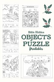 Paintings and photos are fun, but you know what's more fun? 5 Best Bible Printables Hidden Objects Puzzle Printablee Com