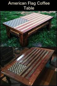 American Flag Pallet Coffee Table Build A Coffee Table Diy Coffee Table Pallet Coffee Table