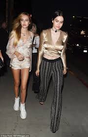 Amelia gray hamlin is 20! Delilah Belle And Amelia Hamlin Slip Into Silk Looks In La Delilah Hamlin Belle Outfit Fashion