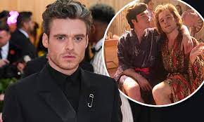 They star as love interests in the upcoming elton john biopic rocket man. Richard Madden Reveals Filming Sex Scenes With Taron Egerton In Elton John S Rocketman Weren T Fun Daily Mail Online
