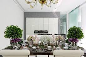 Bunga hiasan atas meja makan. 8 Inspirasi Dekorasi Tanaman Hijau Dan Bunga Di Rumah Cantik Tempo Co