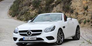 If you want higher performance, seek out the amg slc 43 and its brawnier v6 engine. 2017 Mercedes Benz Slc Class First Drive 8211 Review 8211 Car And Driver
