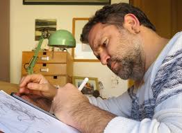 El dibujante Iván Mata y su libro Karicaturados