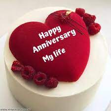 Cardamom lee s cake recipe serious eats. Happy Anniversary Romantic Heart Cake With Lover Name Happy Anniversary Cakes Happy Marriage Anniversary Cake Anniversary Cake Pictures