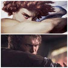 Anakin's resemblance to Alexandre Cabanel's 'Fallen Angel' - 1847 :  r/StarWars
