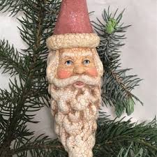 Moon Ornament Paper Mache