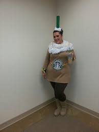 Starbucks Ice Coffee Costume Starbucks Halloween Costume Diy Halloween Costumes Easy Halloween Custumes