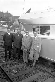 Rail Zeppelin And Kruckenberg Bundesarchiv Zeppelin Retro Futurism Railroad Pictures