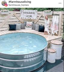 Pin By Chrystel Queen On Garden Outdoor Living Cheap Pool Tank Pool Stock Tank Pool