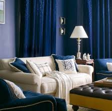 Cobalt And Navy Chic Living Room Mood Board Navy Blue Living Room Blue Living Room Contemporary Family Rooms
