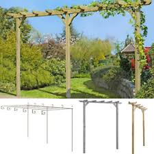 Diy gartenbogen ein einfacher holzbogen im garten ist ein ideales merkmal fur h diy ein einfacher fu en 2020 cenador de jardin pergolas de madera arco de jardin. Pergola Gartenpergola Rosenbogen Holzbogen Metall Rankhilfe Spalier Rankgitter Ebay