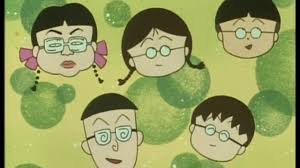 She comes with four face plates, two text plates and the rabbit and cat from the anime's opening and ending! Chibi Maruko Chan 107 Maruko Crazy About Spectacles Youtube