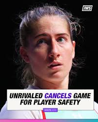 Unrivaled announced that tonight's scheduled matchup between Laces BC and  Vinyl BC has been cancelled for player health and safety reasons. No  official reason has been specified beyond that. (via @unrivaledbasketball,  ScoutRipley/X)