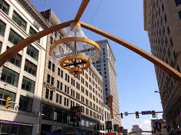 Classic chandelier but designed in a modern and current way. Man High On Pcp Harasses Woman Punches Her Dad And Then Slugs A Valet At Playhouse Square