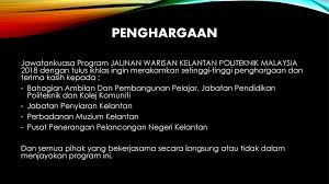 Kelantan is a state of malaysia. Program Jalinan Warisan Kelantan Politeknik Malaysia Ppt Download