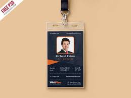 Watch the making of this press reporter id card design in ms word in the video below 24 Printable Office Id Card Template Free Maker By Office Id Card Template Free Cards Design Templates