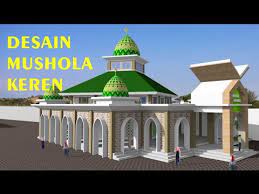 Gambar masjid modern 10 x 10 meter teras 2 meter. Desain Mushola Minimalis Youtube