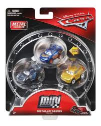 Disney Pixar Disney Pixar Cars Metallic Series Mini Racers 3 Pack Walmart Canada