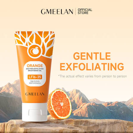 Orange Enzymes Exfoliating Brightening Gel LF16-35 – Gentle Face Scrub for Smooth, Glowing & Bright Skin | Daraz.pk