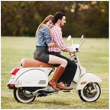 Upload, livestream, and create your own videos, all in hd. Couple On Scooter Stacy Reeves Vespa Vintage Retro Scooter Vespa Px