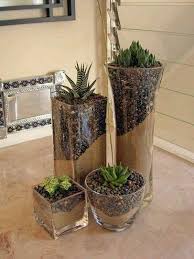 Small Garden In A Glass Bowl Arrangement Ideas With Succulents Best Decoration Ideas Arrangement Bowl De Plants Planting Succulents Outdoor Cactus Garden