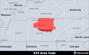 The distance is the same either way if you're flying a straight line (or driving the same roads back and forth). 615 Area Code Location Map Time Zone And Phone Lookup