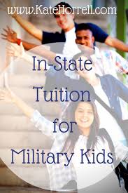 Where Do Military Kids Get In State Tuition Katehorrell Military Kids Military Spouse Army Wife Life