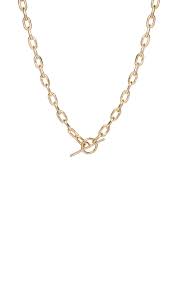 Beaded necklace with silver toggle clasp minimalist and everyday choker gift for her 14k gold plated toggle dainty jewellery. 14k Yellow Gold And Diamond Toggle Necklace By Zoe Chicco Moda Operandi