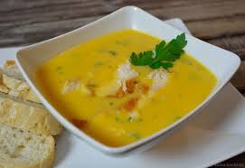 Butternut Kurbis Suppe Mit Rauchermakrele Katha Kocht Butternut Kurbis Suppe Geraucherte Makrele Kurbissuppe