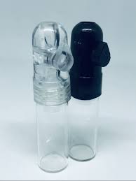 The leaves are cut into long strands, then fermented and processed or sweetened. 2x Glass Bullets With A Plastic Dispenser Head White Snuff Kits