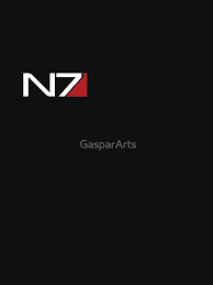 Mass Effect N7 Essential T Shirt By Gaspararts Mass Effect Tshirt Colors T Shirt