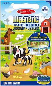 We have found the most beautiful and colorfull wallpapers and pictures to generate each puzzle. Buy Melissa Doug Take Along Magnetic Jigsaw Puzzles Travel Toy On The Farm 2 15 Piece Puzzles Online In Indonesia B08qbl22fc