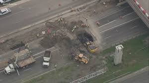 traffic nightmare continues as crews
