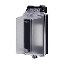 Resin wicker patio furniture is made of synthetic materials and is one of the most common types of outdoor furniture due to its traditional and organic feel. Ultrapro Outdoor Electrical Outlet Cover Weatherproof Black Clear 49204 Walmart Com Walmart Com