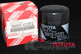 Toyota corolla oil capacity and change interval swork. Filter S A Oil 90915 Yzzn1 Toyota Parts Center
