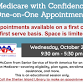 Medicare w/ Confidence: One-on-One Appointments — event image