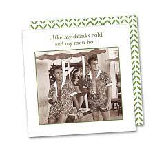 Maybe you would like to learn more about one of these? I Like My Drinks Cold Funny Cocktail Napkins Napkins2go